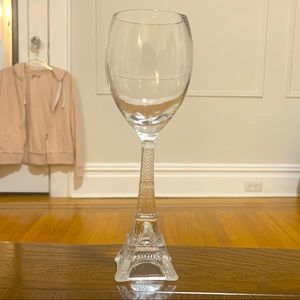 Eiffel Tower Stem Wine Glass